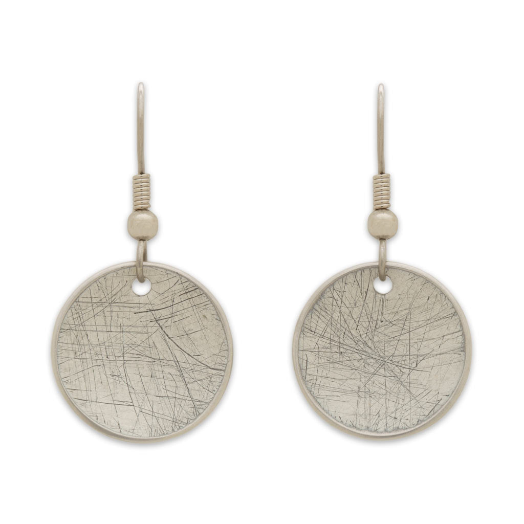 Earrings silver for women white artisan